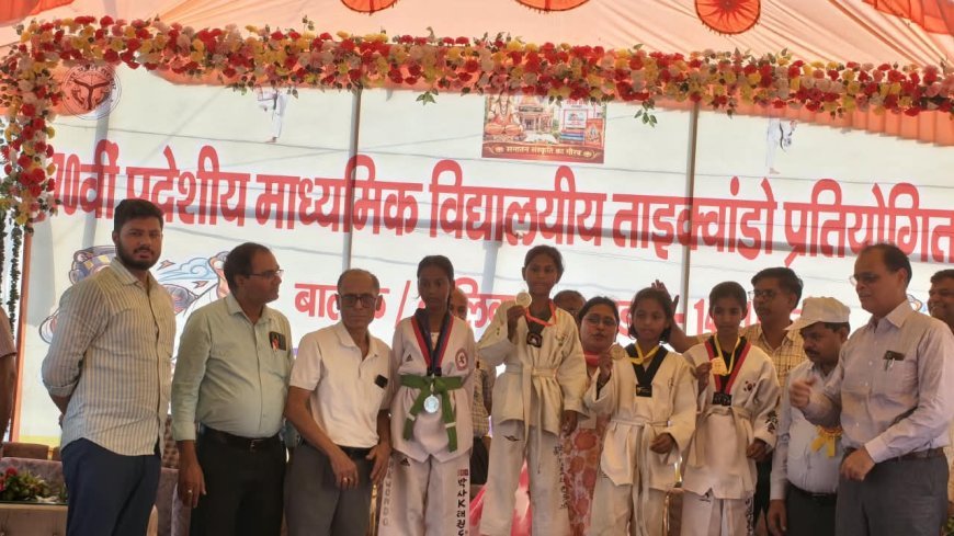 प्रदेश स्तरीय ताइक्वांडो प्रतियोगिता दूसरे दिन खिलाड़ियों ने दिखाया दमखम,पदकों की बरसात