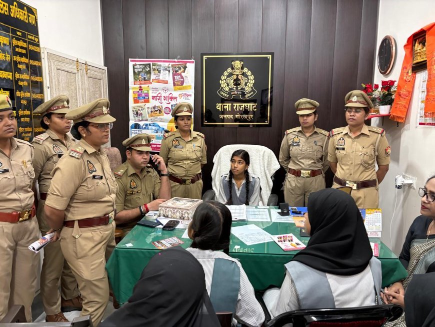 थाना प्रभारी बनी तेजस्वी,खाकी को करीब से देखा तो डर की जगह चेहरे पर दिखी मुस्कान