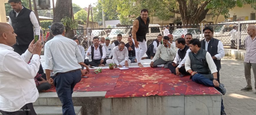 तहसील में ग्राम न्यायालय की स्थापना नहीं तो भाजपा को मतदान नहीं 