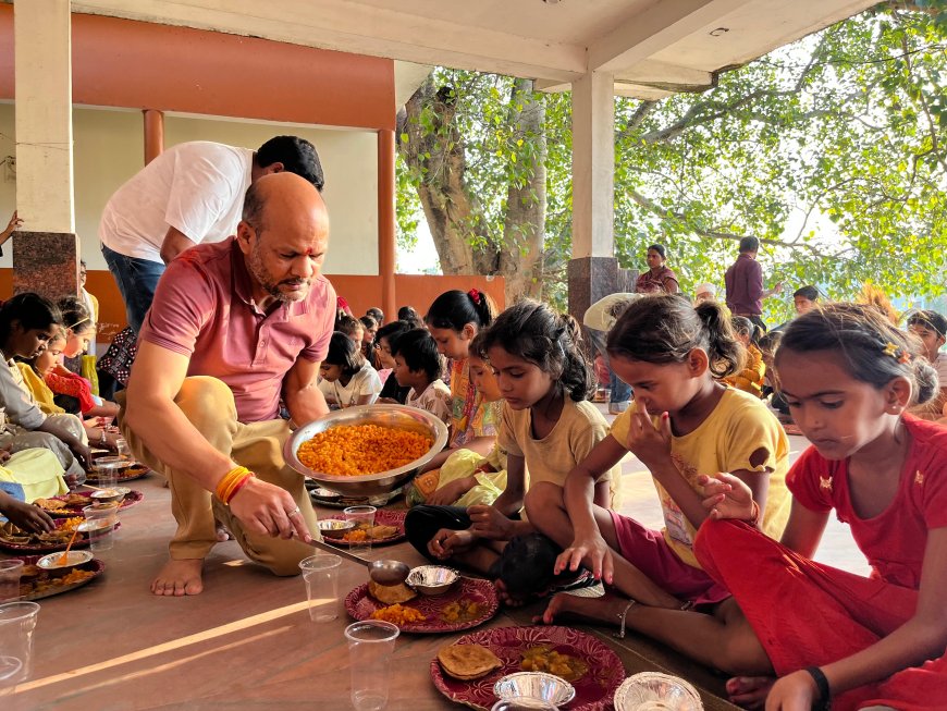 श्री बुढ़िया माता मंदिर परिसर में  विशाल भंडारे का भव्य आयोजन