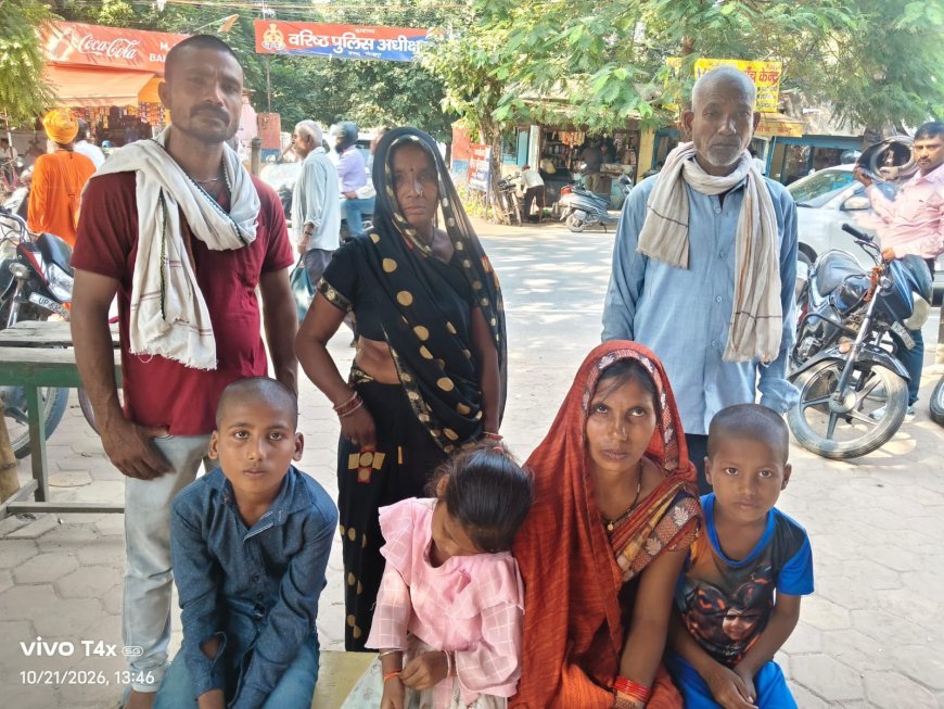हैदराबाद गया मजदूर की संदिग्ध मौत, पत्नी ने ठेकेदार पर लगाया हत्या का आरोप