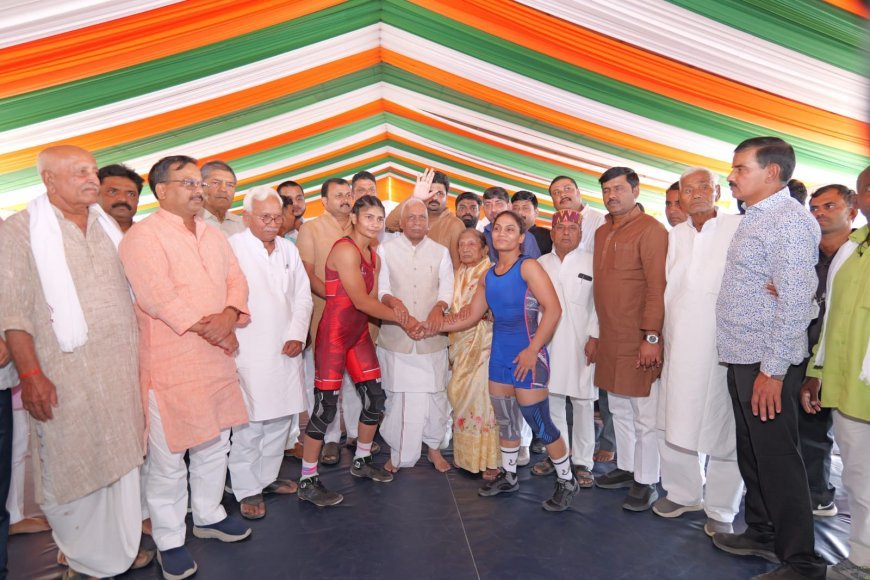 सहजनवा में राज्य स्तरीय कुश्ती प्रतियोगिता का भव्य शुभारंभ