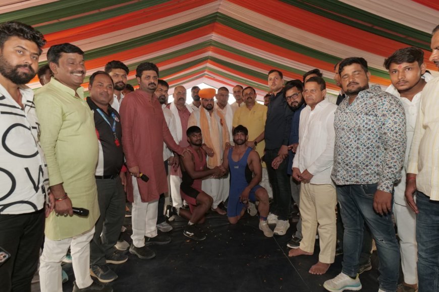 सीनियर स्टेट कुश्ती का समापन विवेक-प्रशांत-अनुज और मुकुल  ने जीता स्वर्ण