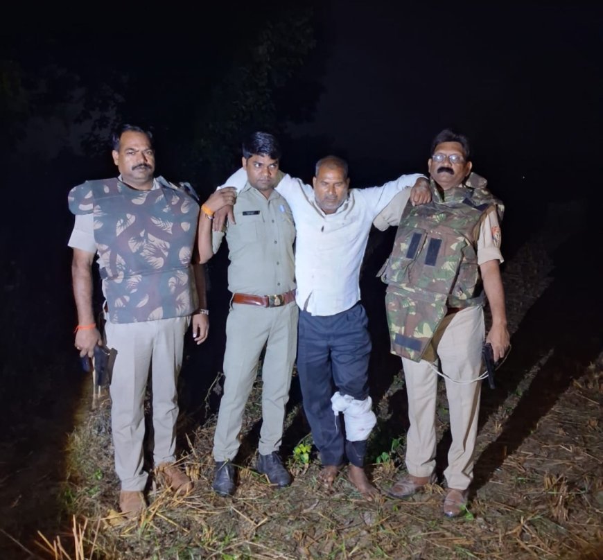 रुद्रपुर सीएचसी में महिला की हत्या के मामले में मुठभेड़ के दौरान एक वांछित गिरफ्तार, दूसरा फरार